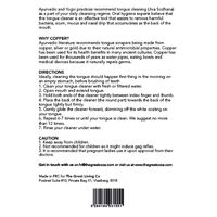 The Great Living Co Ayurvedic Copper Tongue Cleaner